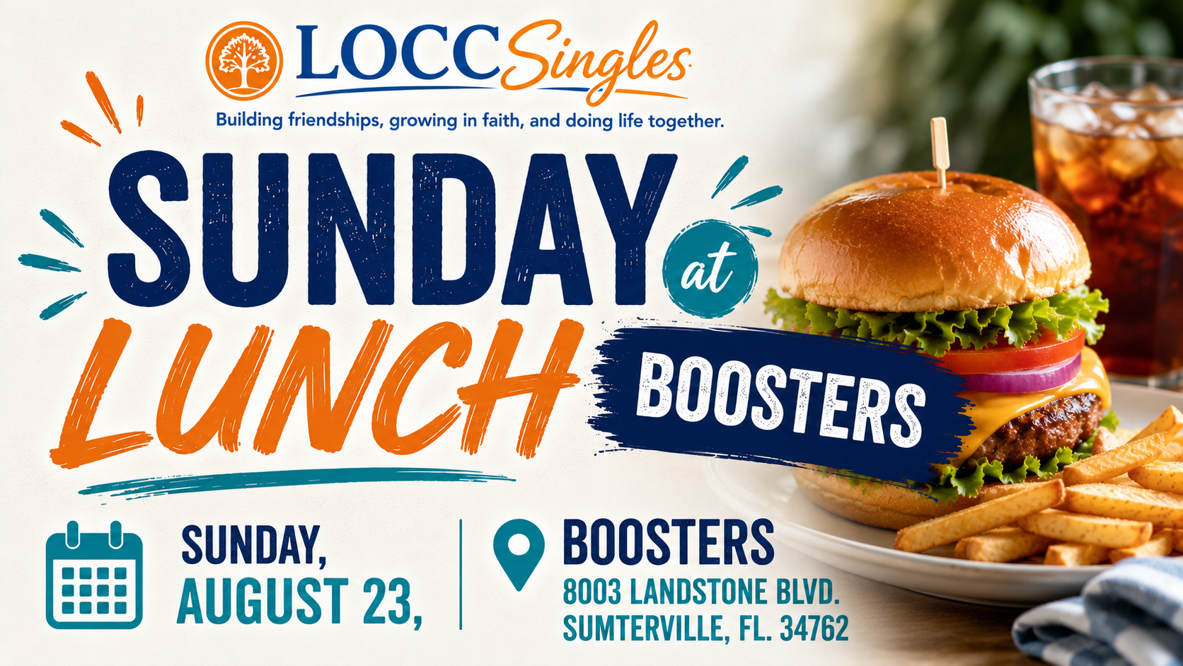 Singles Booster Lunch