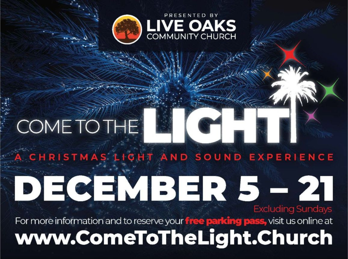 Come to the light dec 5-21