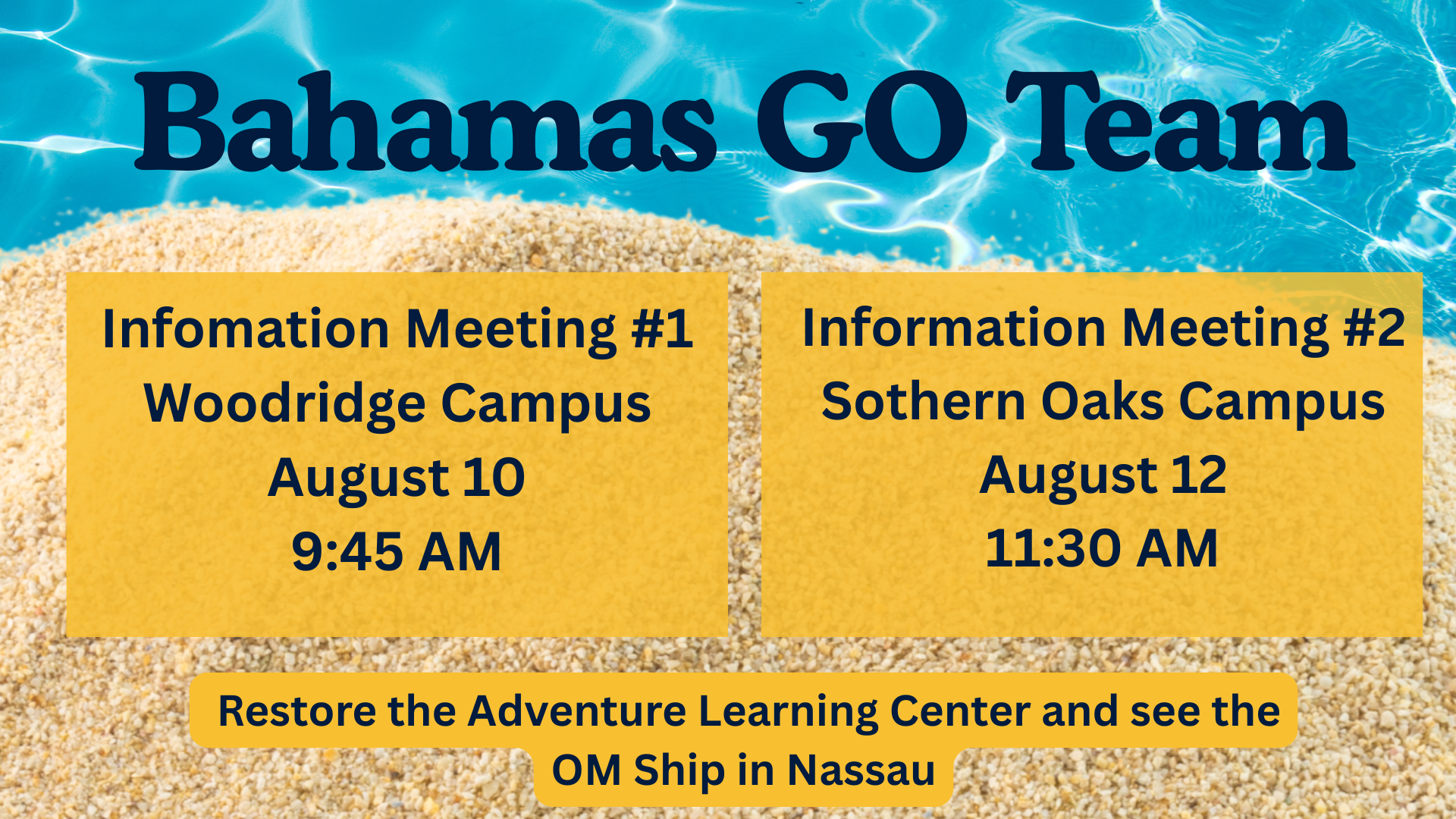 Bahama GO Team